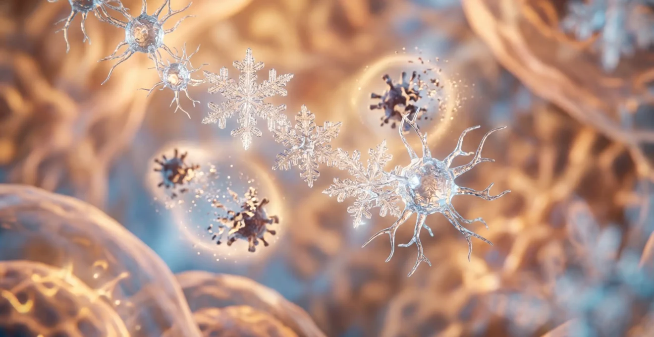 Système immunitaire naturel protégeant l'organisme contre les virus d'hiver