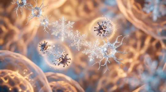 Système immunitaire naturel protégeant l'organisme contre les virus d'hiver
